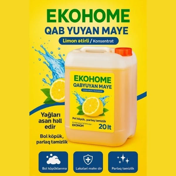 Ekohome - Qabyuyan maye (20lt)